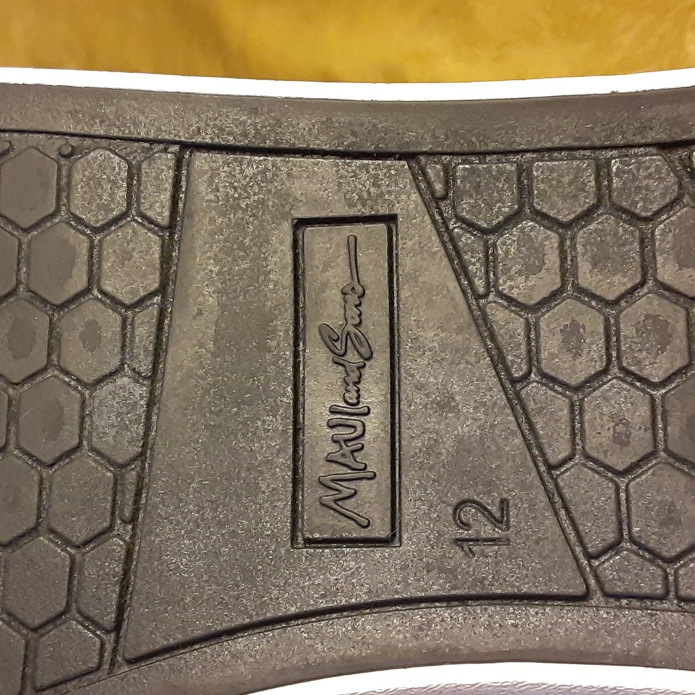 MAUI & SONS Slip-On  Men's 12.0 Skull Black/White , Born In Maui- Raised in Cali - Picture 11 of 12